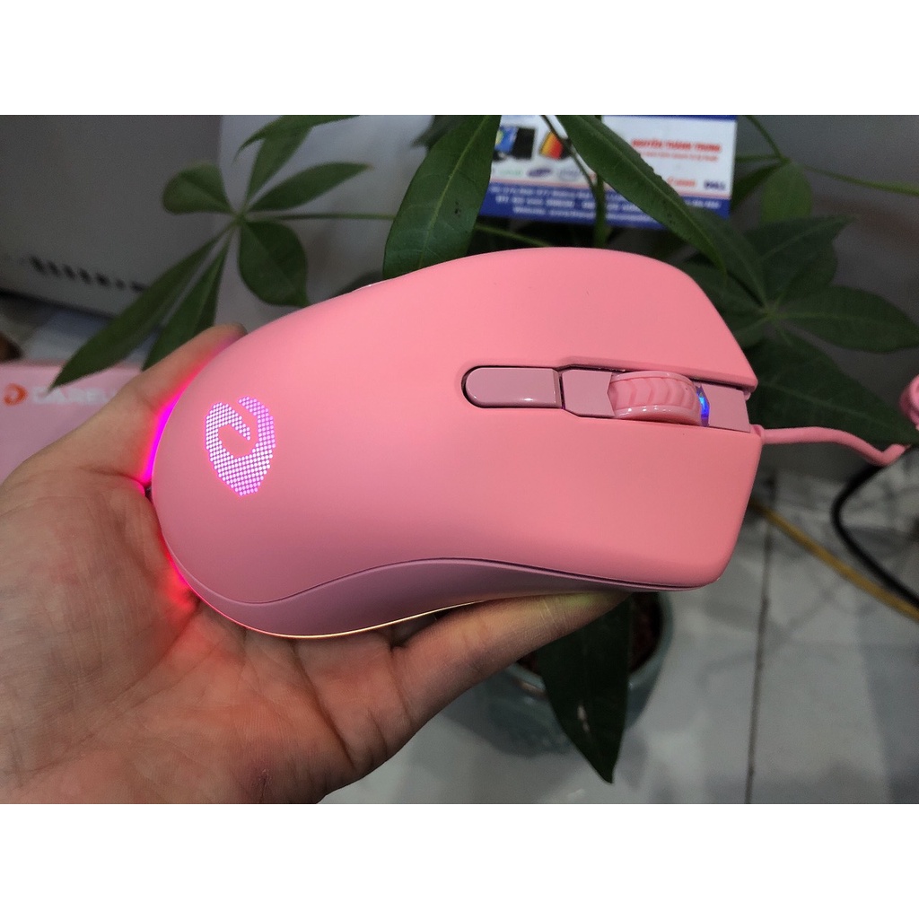 Chuột Gaming DAREU EM908 (LED RGB, BRAVO sensor) - Bảo hành Chính hãng 24 tháng