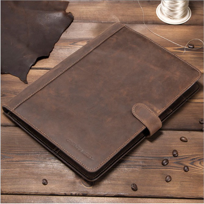 Túi da đựng iPad 10.5 Padfolio chất liệu da bò - The Royal's Furniture
