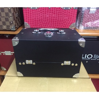 Cốp trang điểm, nối mi cá nhân màu đen trơn sang trọng