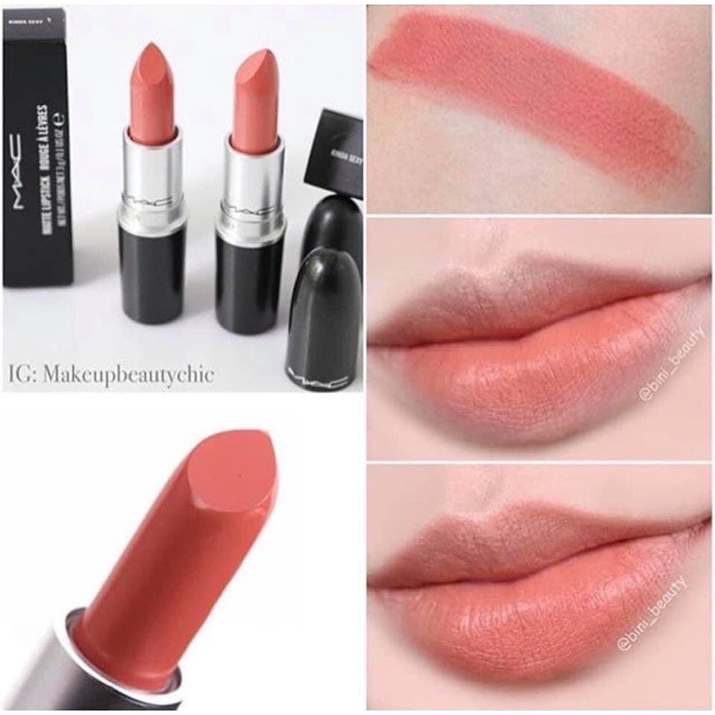 Son MAC Matte Lipstick màu 606