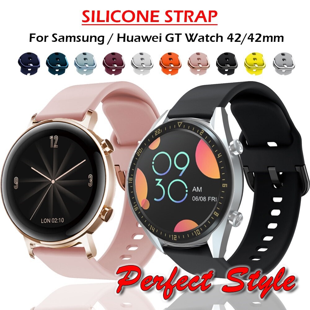 Dây Đeo Silicon Thoáng Khí Cho Đồng Hồ Thông Minh Huawei Gt2 Pro 46mm 42mm Gt 2e Honor Magic Watch 2