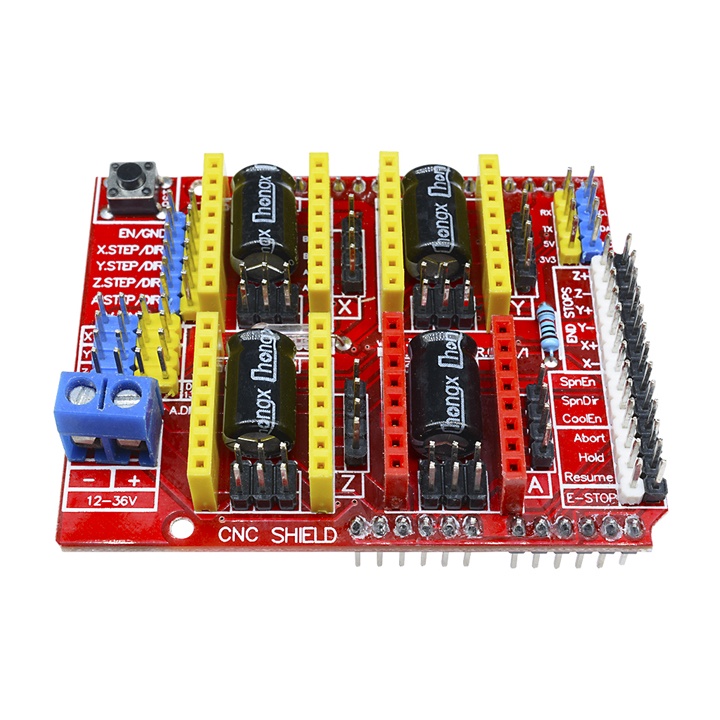 Mạch Arduino CNC Shield V3 - Máy In 3D Sử Dụng Module Driver A4988