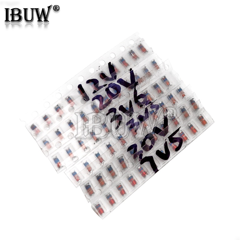 Set 10 Đi Ốt + 150 Đi Ốt Đi Ốt LL34 SMD 1 / 2W 2.7V-30V Và LL4148 Giá Trị * 10 Cái