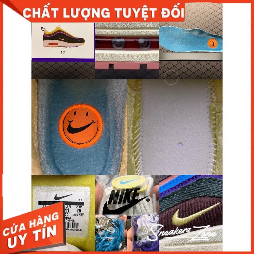 (FREESHIP+HỘP+QUÀ) Giày thể thao sneaker  AIR MAX 97 Sean Wotherspoon bảy màu da lộn siêu đẹp cho cả nam và nữ ʹ