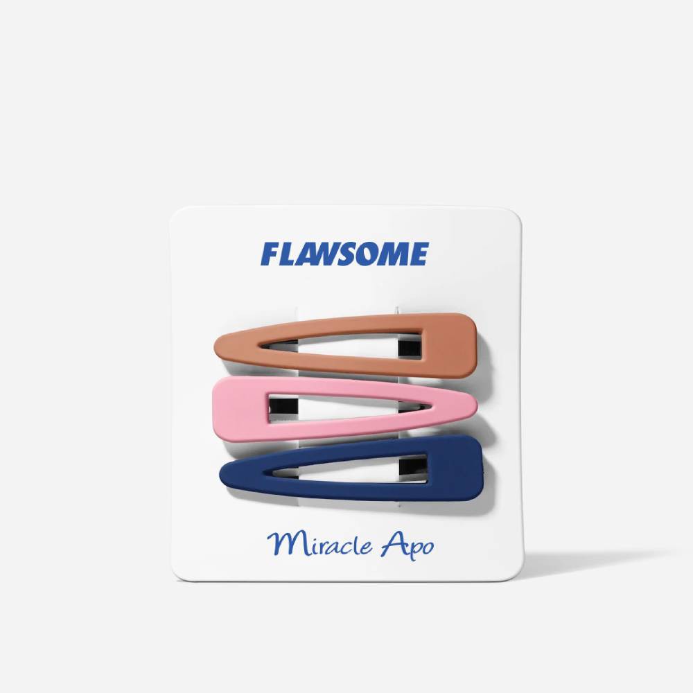 [HB Gifts] Set 3 kẹp tóc Hairclip Miracle Apo Flawsome - HÀNG TẶNG KHÔNG BÁN