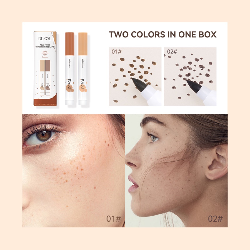 Set 2 bút xóa tàn nhang chống nước tự nhiên DEROL