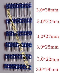 Đinh bắn bê tông  Size 3x19; (1000 đinh/hộp + 1 bình Gas)**Liên hệ để được giá tốt**