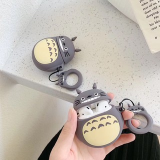 Vỏ Bọc Hộp Sạc Tai Nghe Airpods 1 / 2 Hình Nhân Vật Hoạt Hình Ngộ Nghĩnh