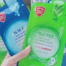 "Mặt Nạ An-Ti Dust Tinh Chất Tràm Trà Mediheal Tea Tree Anti-dust Calming Mask"