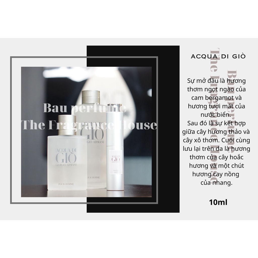 mẫu thử Giò trắng 10ml