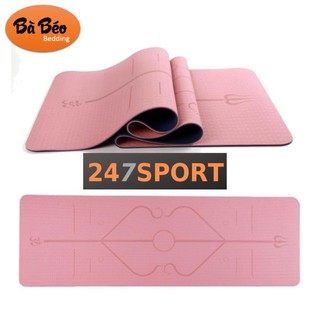 ✅ ✅Thảm tập YOGA Định Tuyến_ tập GYM TPE 2 lớp 6mm hàng chuyên cho phòng tập✅ ✅