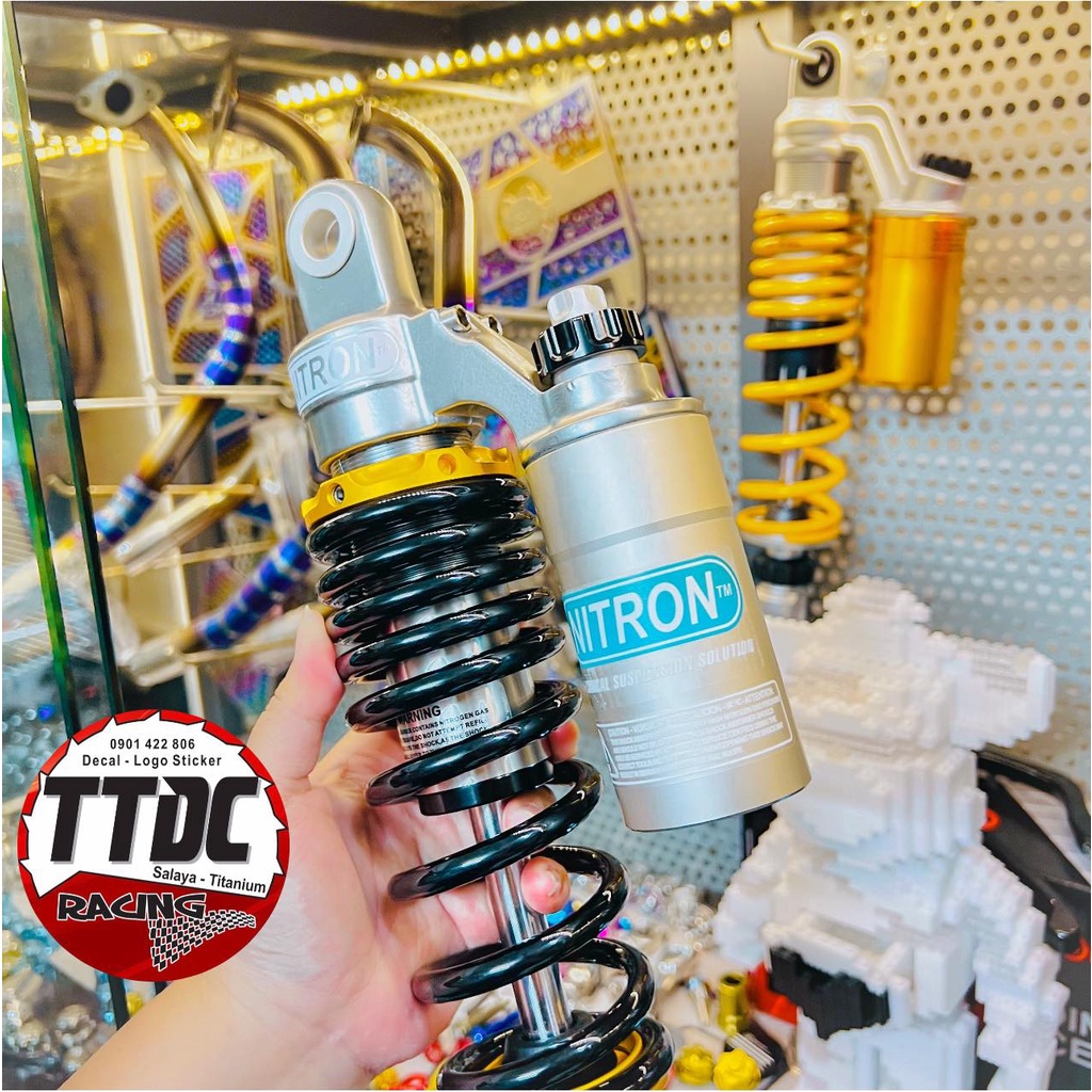 Phuộc Nitron 1:1 gắn Vario Click Scoopy Vision Lead cực đẹp ✌