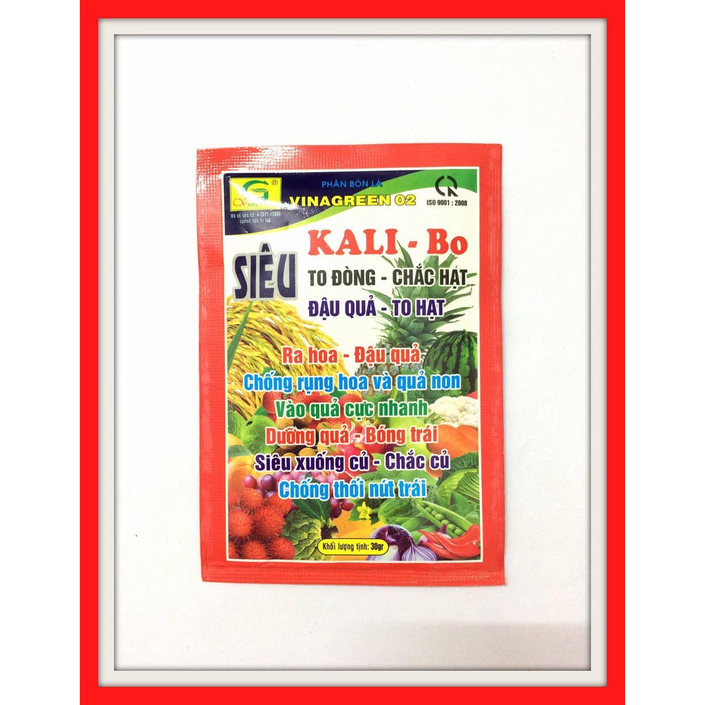 Phân bón lá siêu Kali-bo