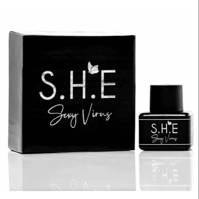 Tinh hoa nước hoa SHE vùng kín cho chị em khửi đi mùi tanh hôi và viêm nhiễm nấm ngứa hộp 5ml màu đen