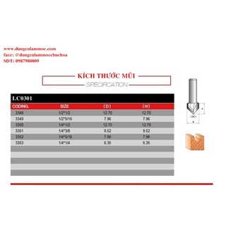 Mũi mòi V Tideway AC0301