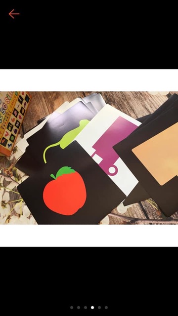 Thẻ kích thích thị giác cho trẻ sơ sinh