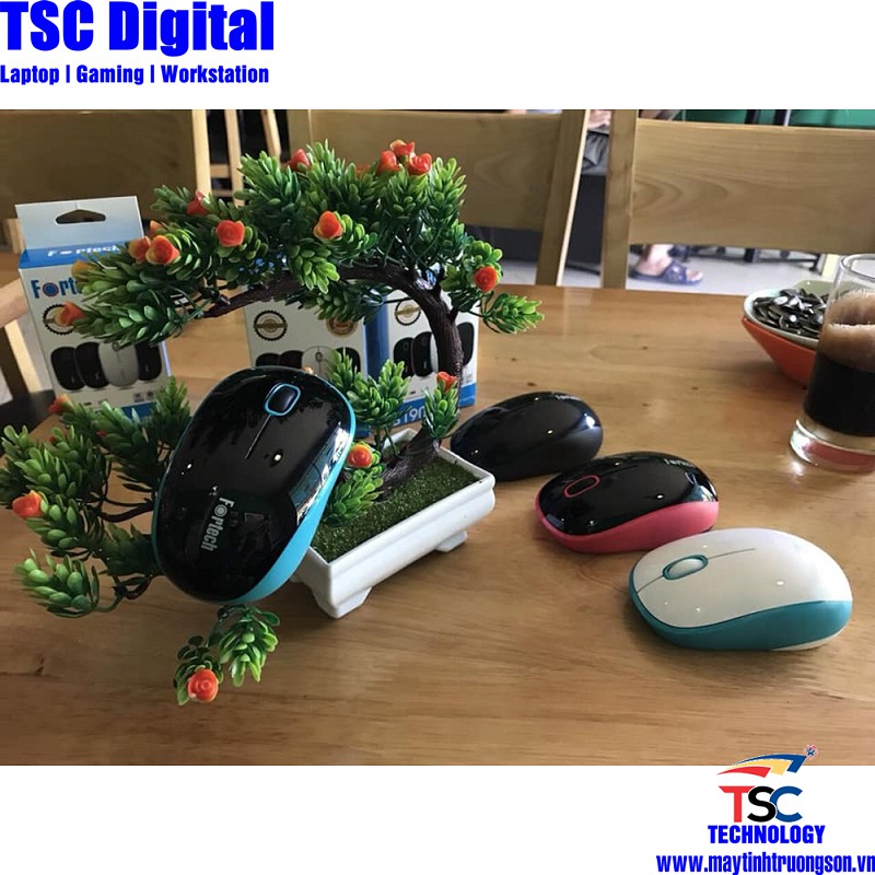 Chuột Không Dây  FORTECH B190 Chính Hãng Bảo Hành 2 Năm