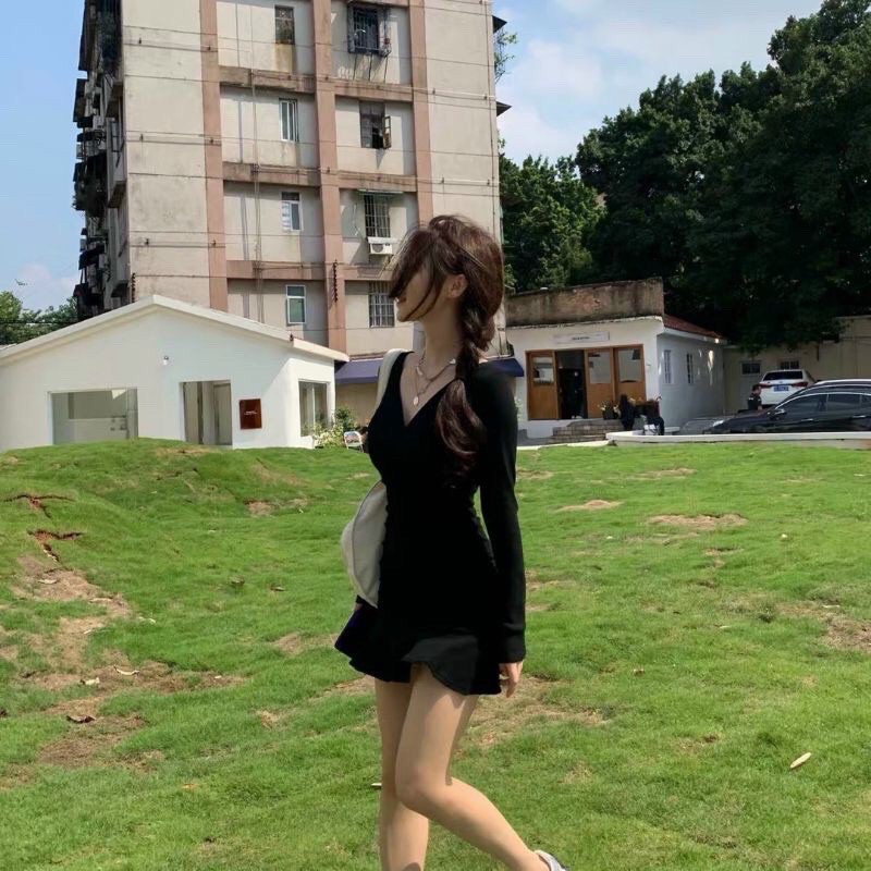 Đầm Cổ Tim Nhún Đuôi Cá (al) | BigBuy360 - bigbuy360.vn