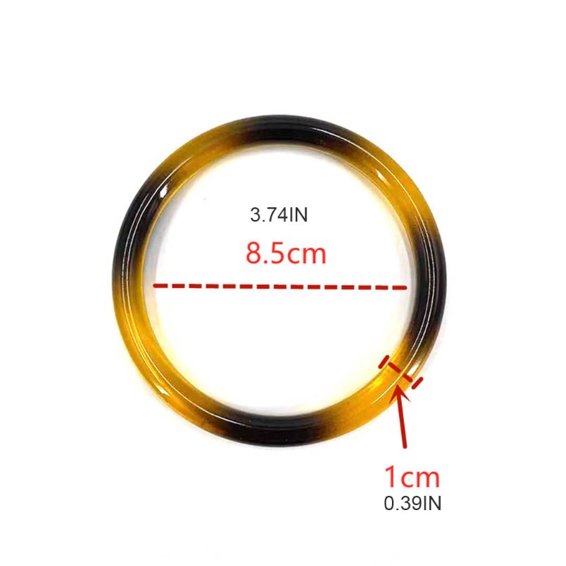 Tay Cầm Túi Xách Bằng Nhựa Resin Thay Thế DIY