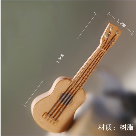 |FREESHIP| Phụ kiện ĐÀN GUITA - Phụ kiện trang trí cây xanh để bàn làm việc, mô hình trang trí cho bể cá, tiểu cảnh