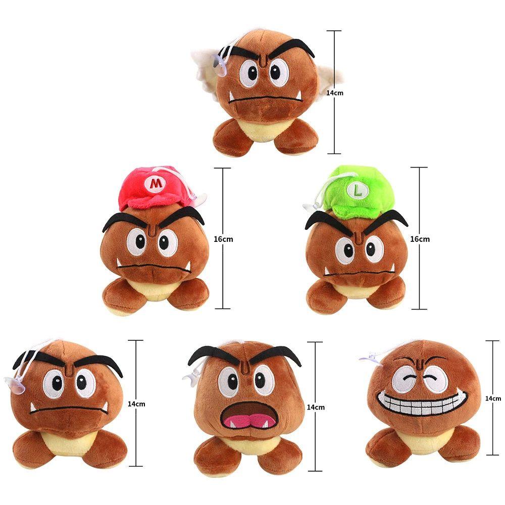 Đồ Chơi Nhồi Bông Hình Nhân Vật Hoạt Hình Super Mario REBUY1 Goomba 14cm