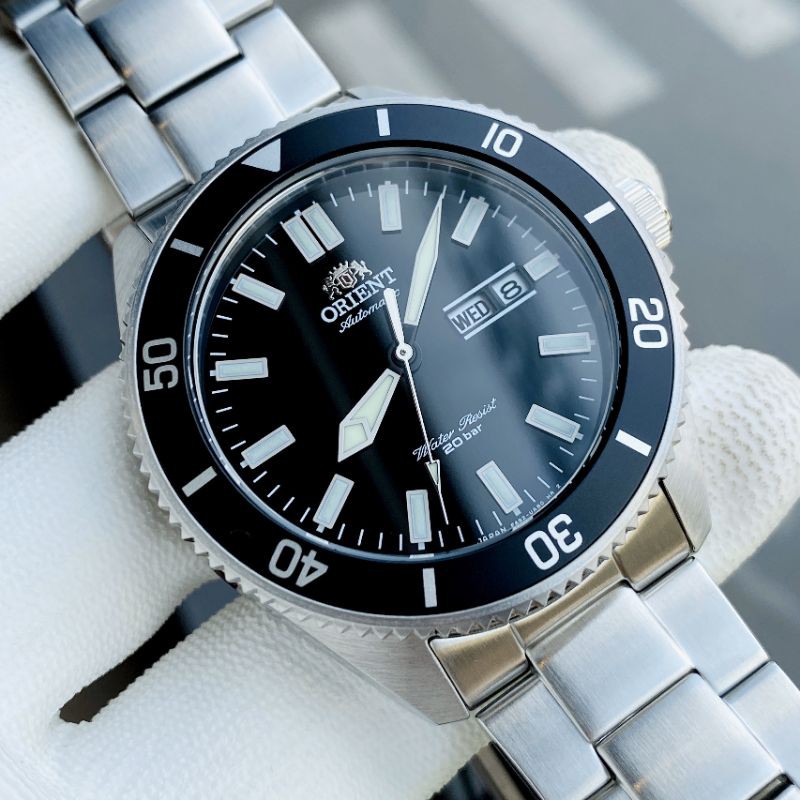 Đồng Hồ Orient Nam Orient MAKO III New 2018 RA-AA0008B09C diver watch đen huyền bí chính hãng giá rẻ