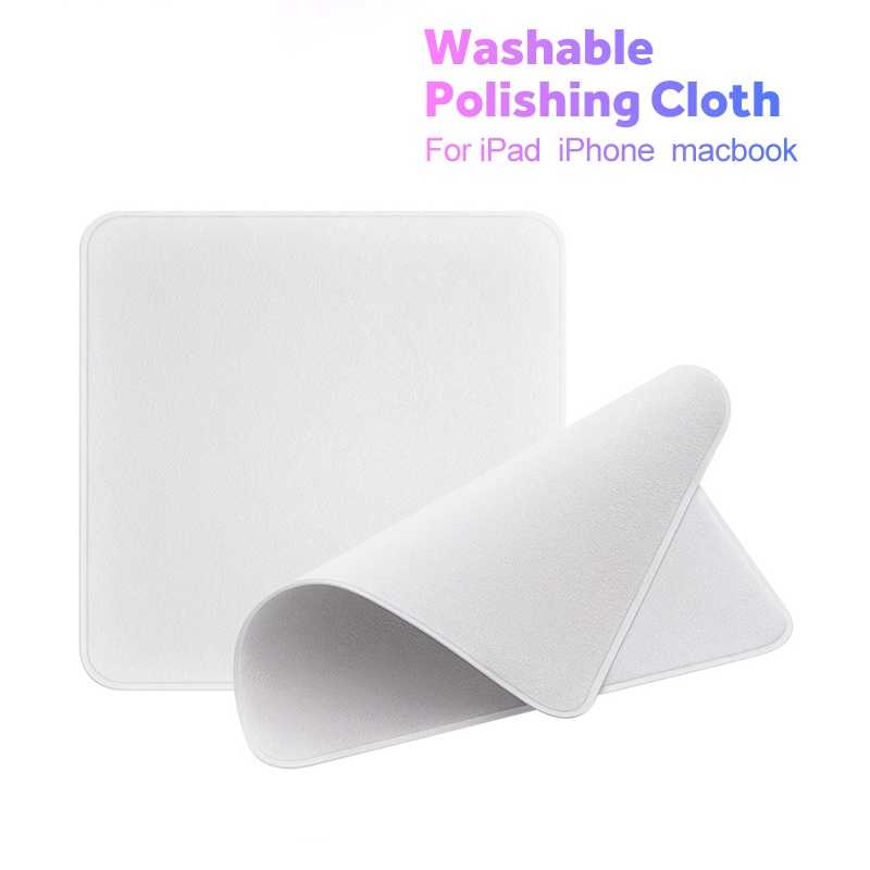 Vải lau GOOJODOQ XDR 2021 làm sạch bóng màn hình/ốp bảo vệ cho iPhone iPad Mac Apple Watch iPod Pro