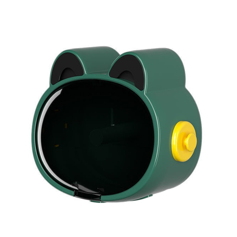 QQ Hộp Đựng Cuộn Giấy Vệ Sinh Gắn Tường Kèm Móc Treo Tiện Dụng