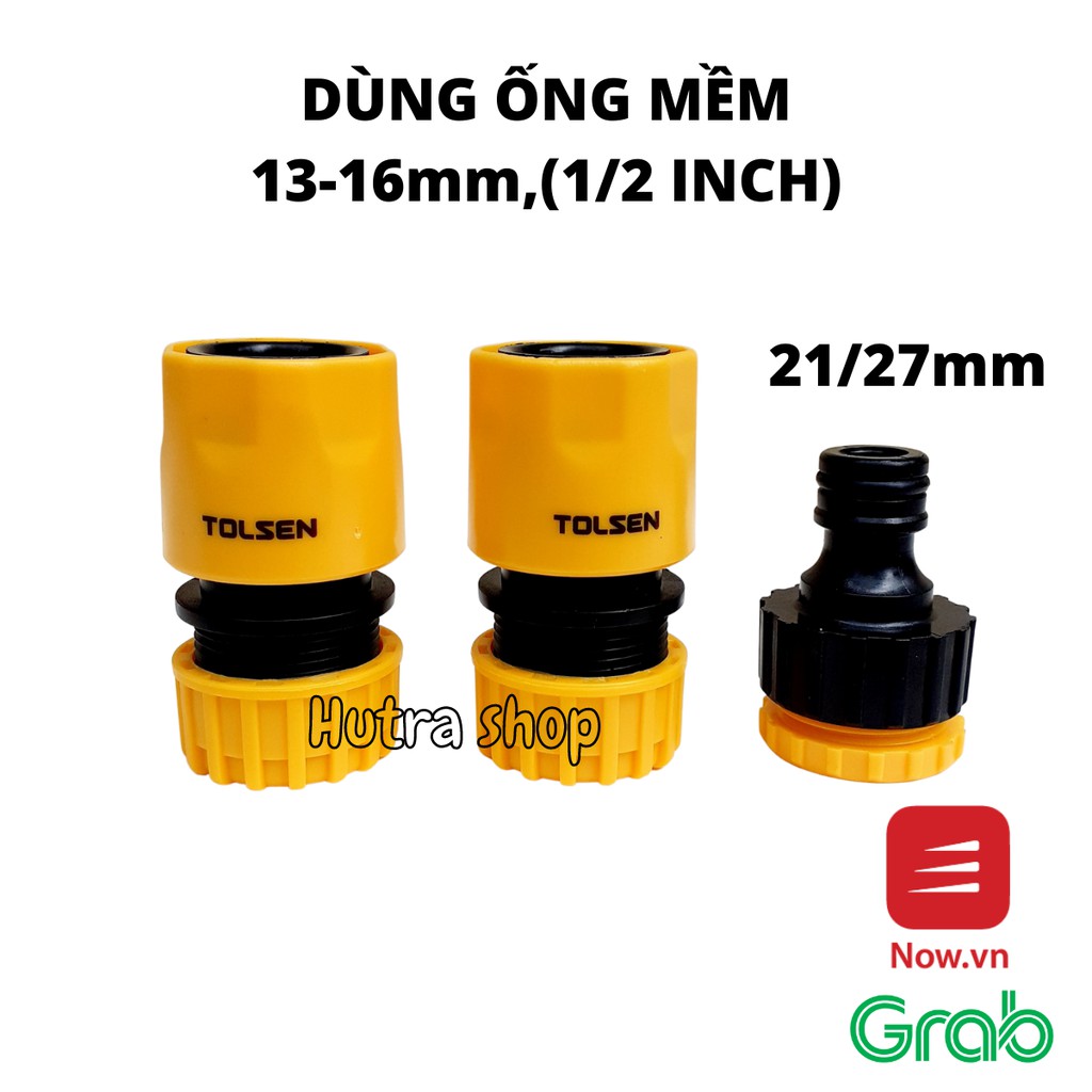 Khớp nối nhanh ống nước đường kính 13-16mm