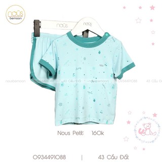 Cài vai nous pettit bạc hà chữ quả