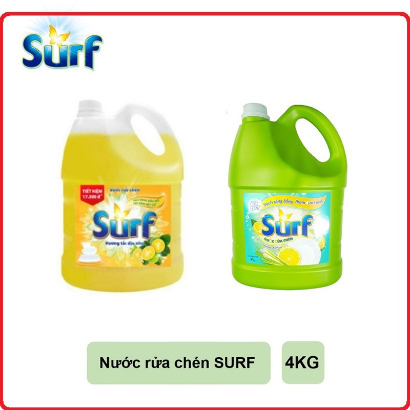Nước Rửa Chén Surf 4Kg