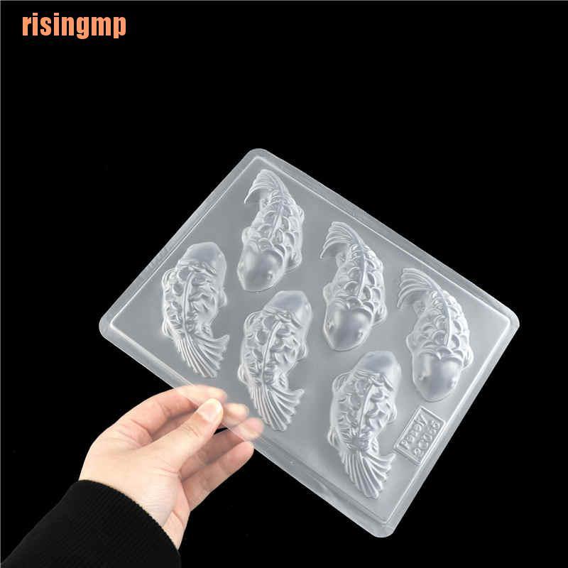 Khuôn Làm Bánh Chất Liệu Silicone Hình Cá Chép 3D Sáng Tạo