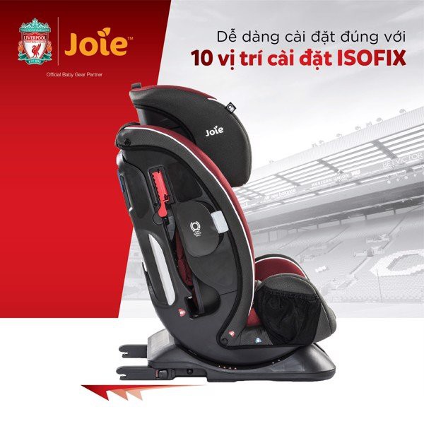 Ghế ngồi ô tô cho bé Joie Every Stage FX LFC Red Liverbird