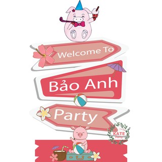 CÂY WELCOME TRANG TRÍ SINH NHẬT