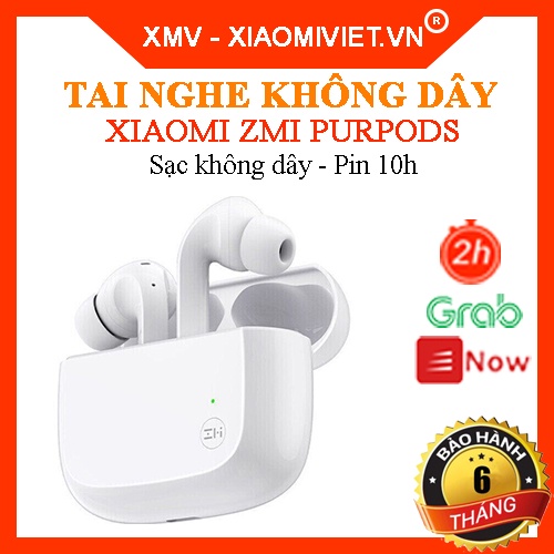 Tai nghe không dây Xiaomi ZMI PurPods Pro / TW101ZM - Hàng chính hãng - Bảo hành 6 tháng