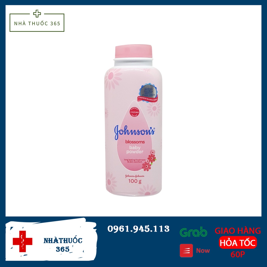 Phấn Rôm GOHNSON 100g hoặc 50g - Phấn Rôm Em Bé Gohnson's Baby - Không gây dị ứng Chính hãng