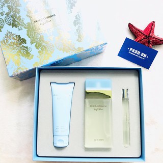 Set Nước Hoa Dolce & Gabbana Light Blue