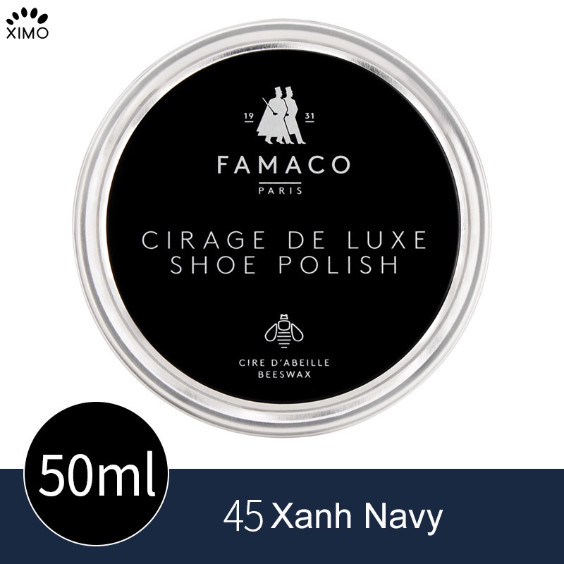 Xi Sáp Đánh Giày Famaco Pháp 50ml Làm Bóng Và Bổ Sung Màu XDG105