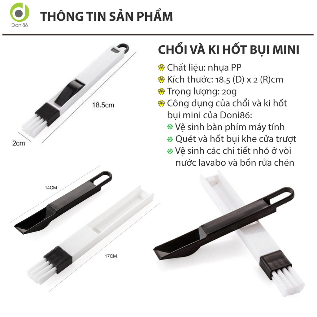 Cọ vệ sinh bàn phím máy tính không cần tháo phím và không ảnh hưởng bo mạch - PKV01-102