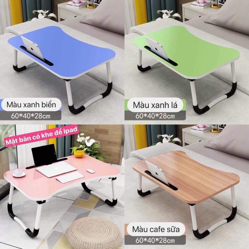 Bàn Gấp học sinh Sinh Viên-Bàn Gập ( có khe cắm điện thoại)