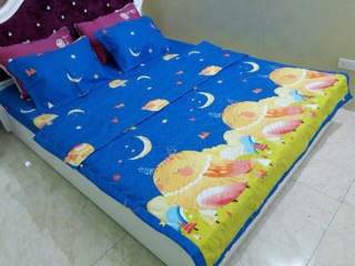 Set chăn ga gối poly