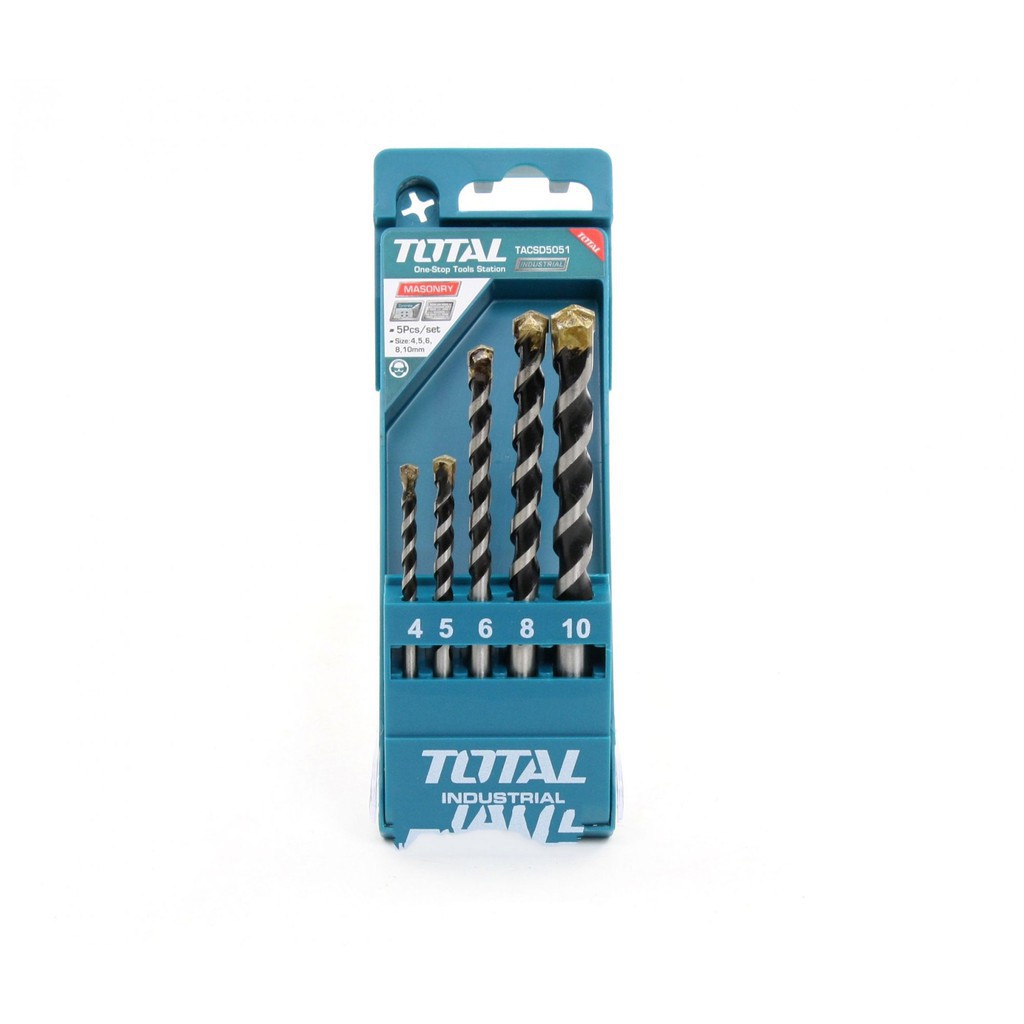 BỘ MŨI KHOAN BÊ TÔNG 5 CHI TIẾT TOTAL TACSD5051