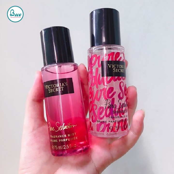 Xịt Thơm Body Mist Victoria’s Secret Set 2 Chai 75ml [BECO - BC1326]