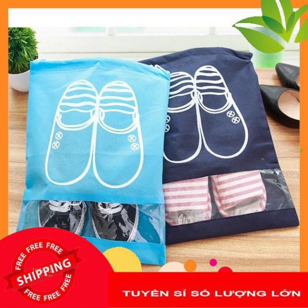 Túi đựng giầyFREESHIPTúi đựng chống bẩn giầy du lịch