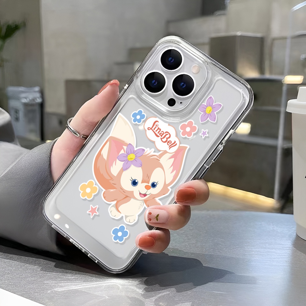 Ốp Điện Thoại Mềm Hình Lingge Lena Belle Dễ Thương Cho iphone 14ProMax 14Plus 13 11 12 7Plus X XR XS Max