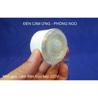 Đèn ngủ cảm ứng hồng ngoại, cảm biến nhiệt - Siêu tiện tích