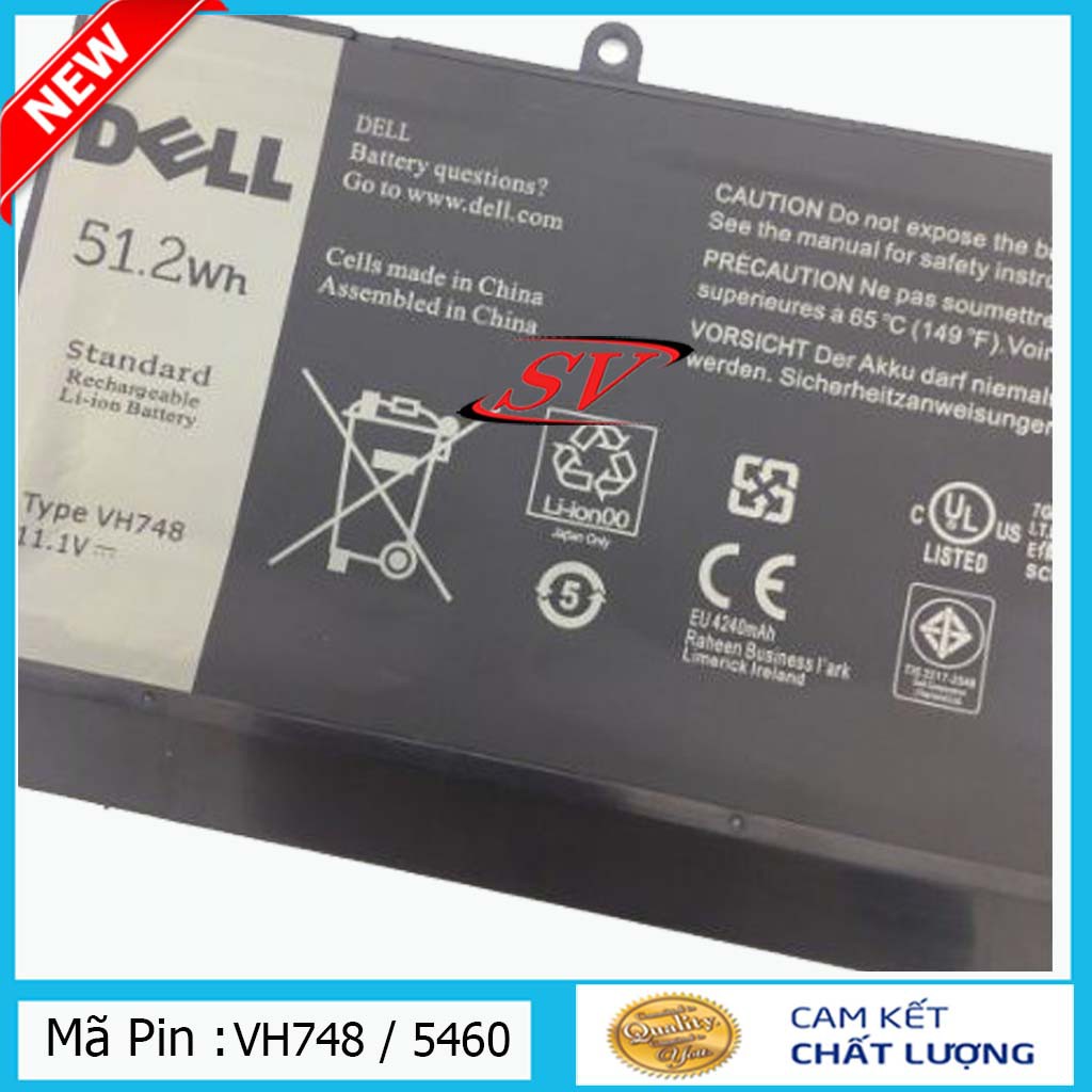 [Pin Zin] Pin laptop Dell Vostro 5460 zin 5470 5480 5560 VH748 V5560 V5460 V5470 V5480. P11