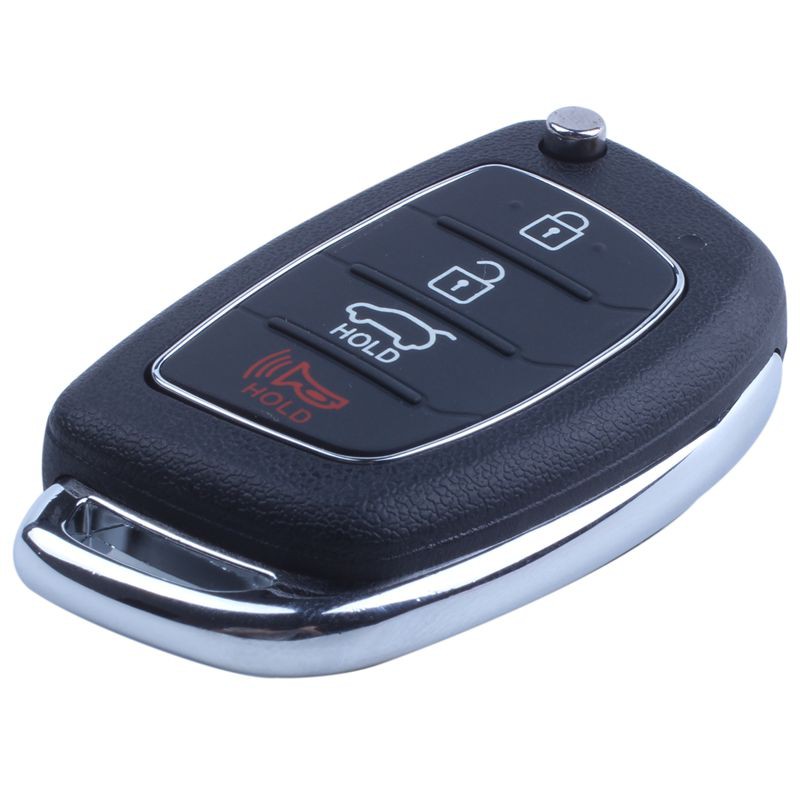 Vỏ chìa khóa điều khiển từ xa 4 nút bấm cho Hyundai Santa Fe chất lượng cao