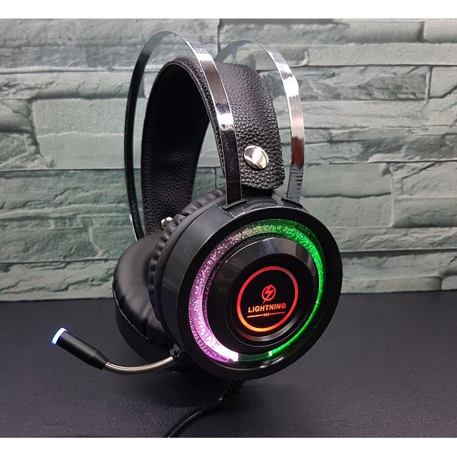 TAI NGHE LIGHTNING V6S 7.1 LED RGB Chopper Gaming Gear | BigBuy360 - bigbuy360.vn