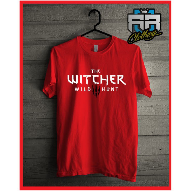 Áo thun in hình Game The witcher 3 wild hunt -DR